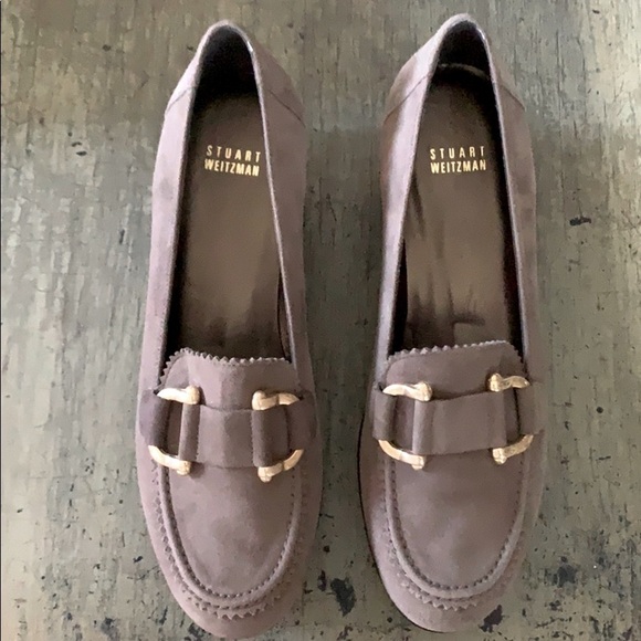 NWOB STUART WEITZMAN Mandarin Platform Loafer - Picture 1 of 13
